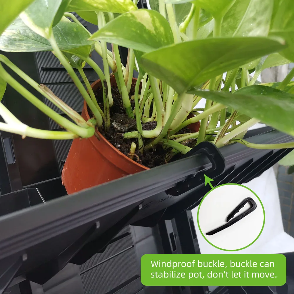 hot selling  vertical garden HydroBricks green wall system living wall  vertical planting shelf