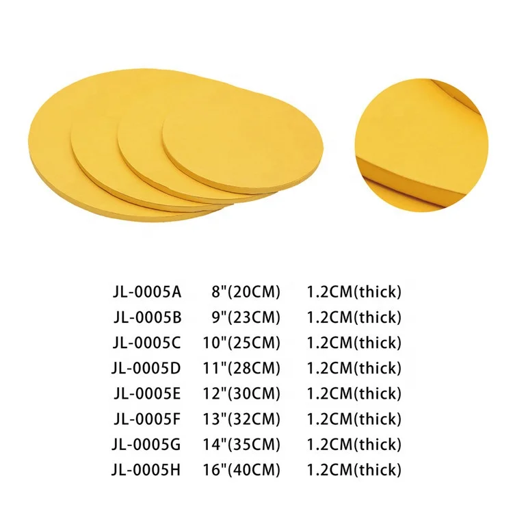 
Gold/silver cake board round mini cake boards 100pieces JL-0005 