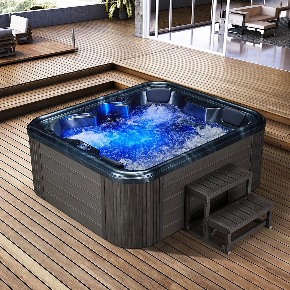 HS-SPA298 outdoor spa deluxe spa hot spa/ chinese outdoor hot tub/ garden spa