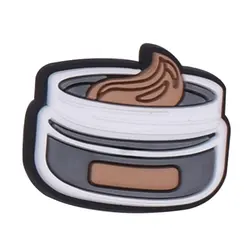 Girls Women Pvc Make Up Lipstick Accessories High Heel Crown Decorations Fit Clogs Garden Ornaments Shoe Charms