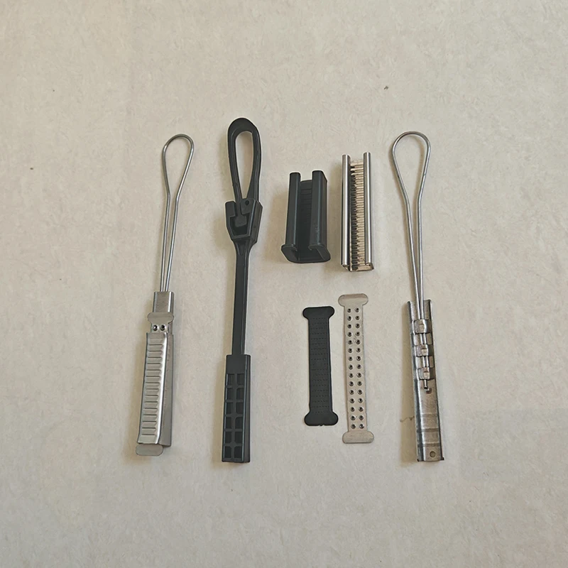 Best Selling FTTH Accessory 304 Stainless Steel Optical Fiber Cable Drop Wire Clamp