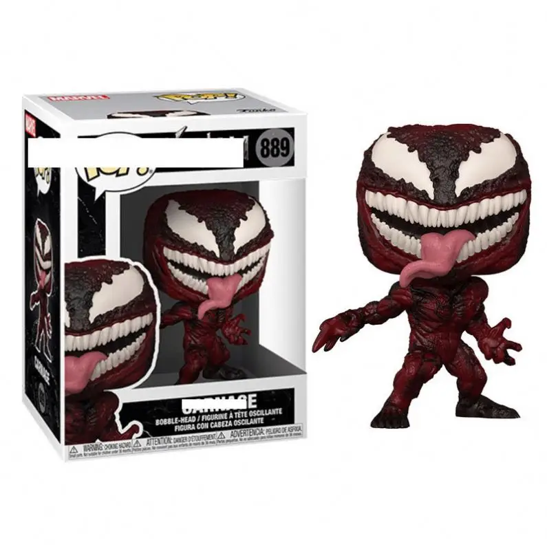 Funko Pop 888 Venom Action Figure 889 Let There Be Carnage Collectible Model Toys