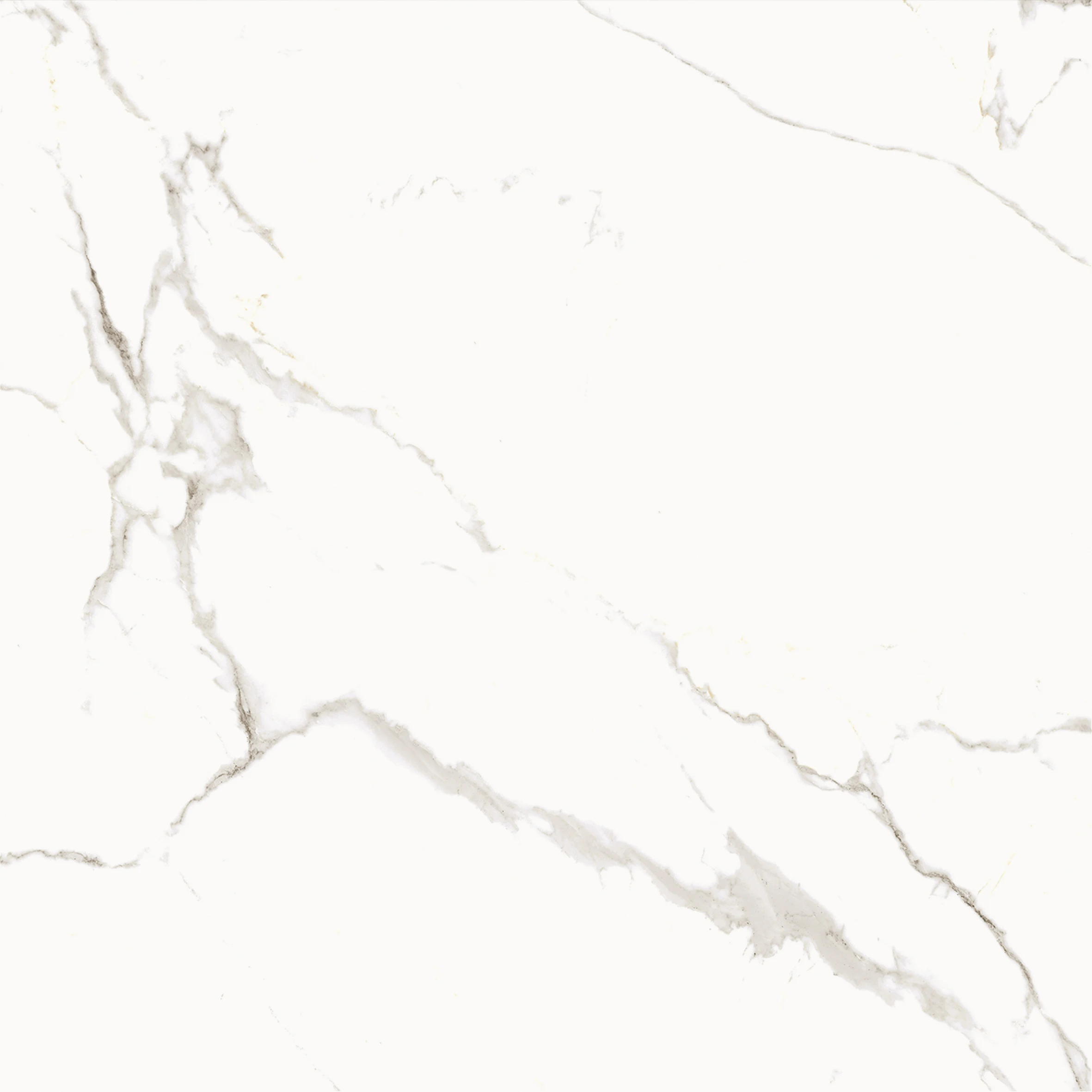 Goodone China Price 80x80 Bathroom Home White Marble Look Polished Floor Porcelain Tile