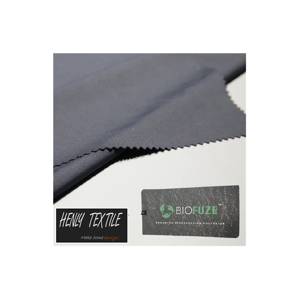 BIODEGRADABLE CICLO FABRIC HT220399 80% BIODEGRADABLE POLYESTER 20%SPANDEX KNITTED INTERLOCK FABRIC FOR YOGA WEAR