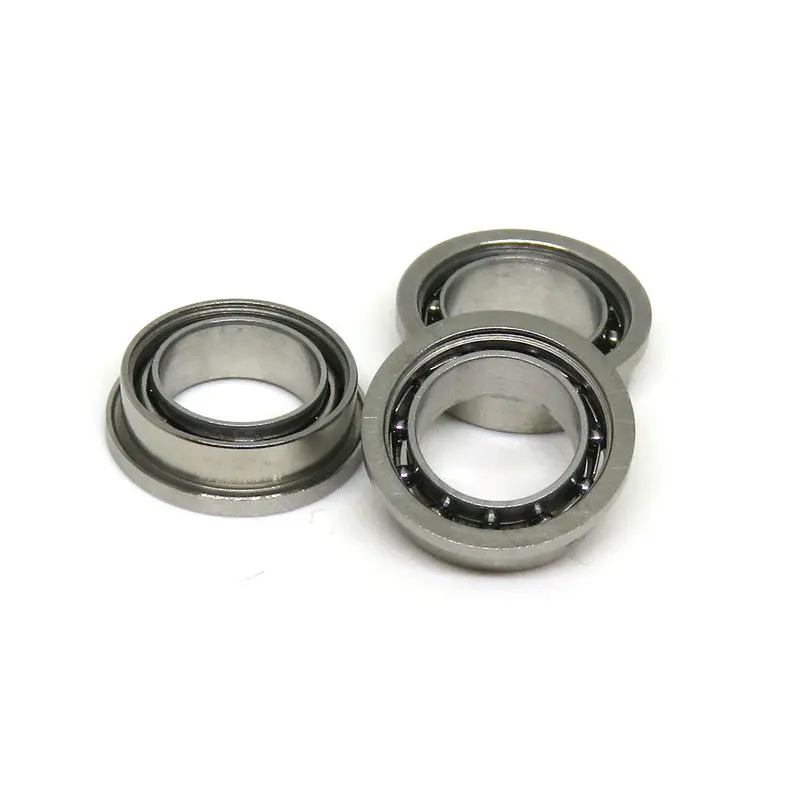 ABEC-7 SMF84 Single Low Stainless Steel Flanged Bearing 4x8x2mm