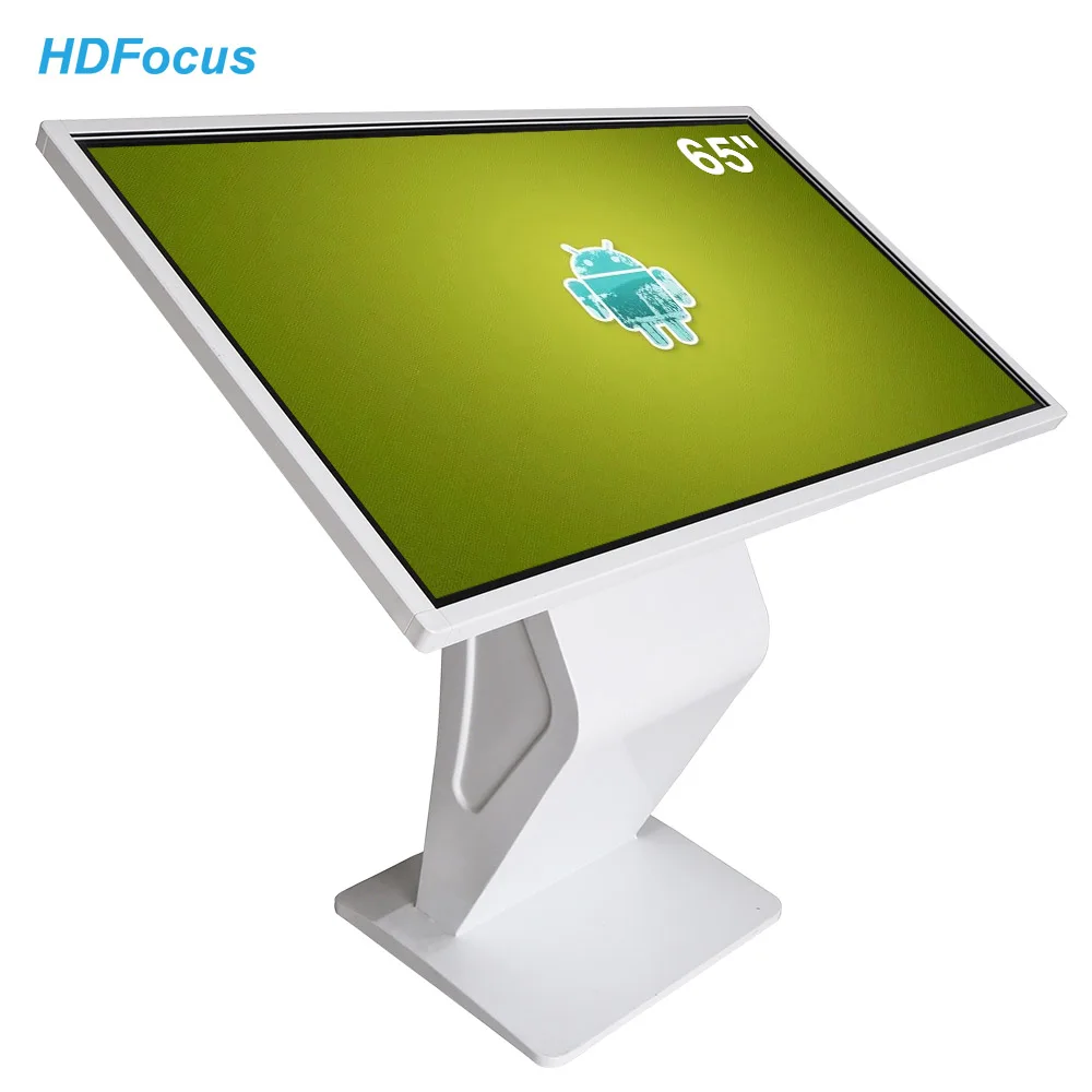 65 Inch Vertical Advertising Player LCD Kiosk Touch Screen Digital Signage Wall Display Outdoor Billboard For Self Query