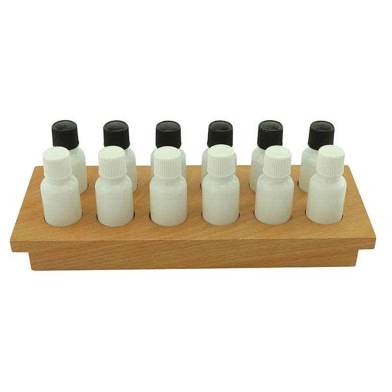 SE028 Smelling cylinders  wooden educational    montessori   toys for kids