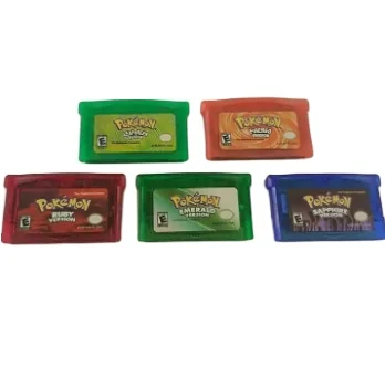 2022 Popular Pokemen For GBA Games For GBA Cards