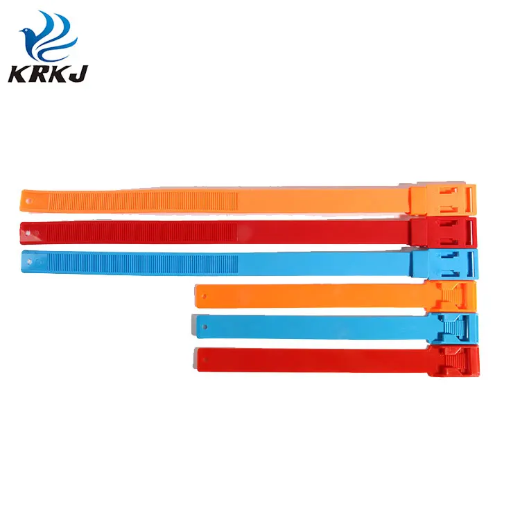 KD740 Veterinary Livestock Animal Plastic Identification Tape Cattle Leg Band for Trimming Marking