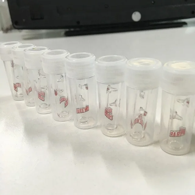 New style glass tip rolling paper tip customize logo filter tip smoking pipe