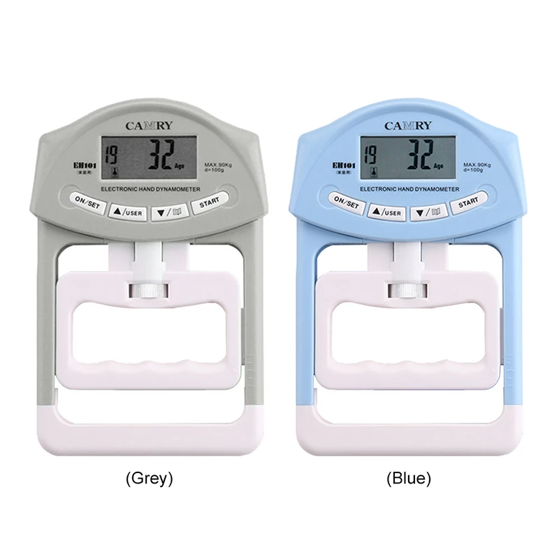 Wholesale Fitness Rehabilitation Training Adjustable Grip Strength Tester Electronic Hand Dynamometer Handle