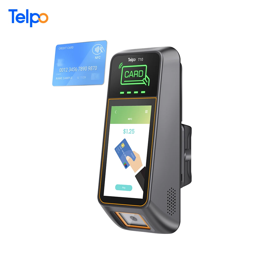 Telpo T10 AFC электронная система сбора платы за проезд, система продажи билетов, андроид, школьный автобус, валидатор