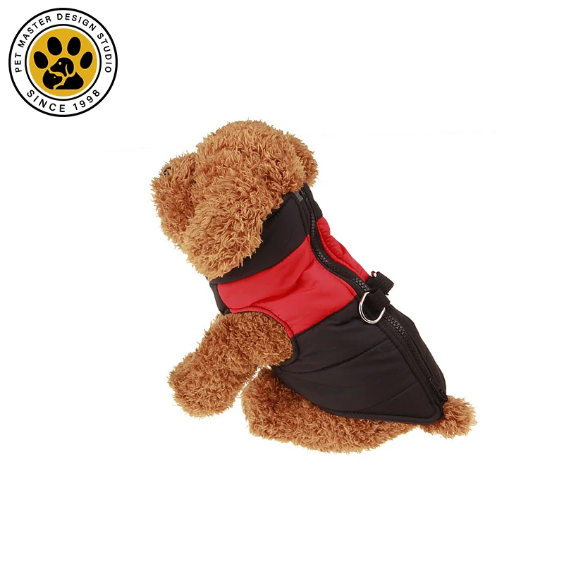 SinSky Hot Sale Wholesale Dog Warm Vest Non Sticky Thickened Windproof Pet Clothing Dog Waterproof Coat