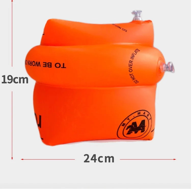 Children swimming pool arm ring double air bag thickened inflatable arm ring swimming cuff adult baby swimming equipment