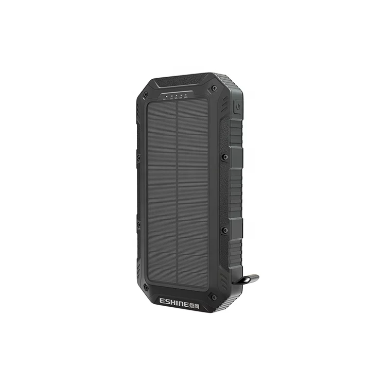 NEW Waterproof Solar Power Bank 20000mah Triple USB Li-Polymer Solar Battery Charger Travel Powerbank for All Phone