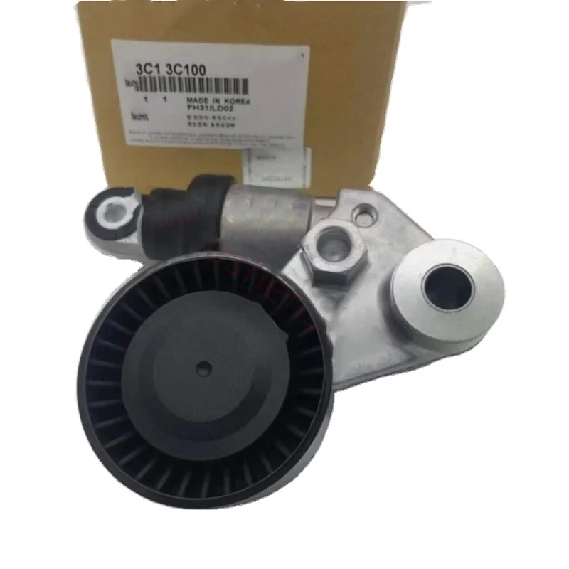 High Quality New tensioner Assy pulley 252813C100 25281-3C100 for  Kia Hyundai 3.3 3.5 3.8L