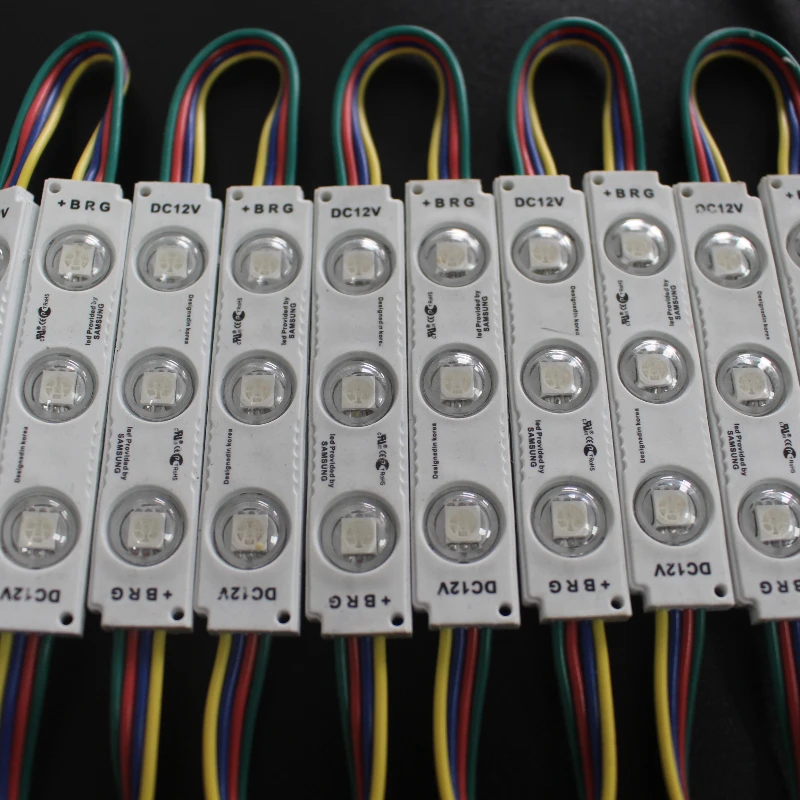 Высокостандартный супер яркий SMD5050 0 72 Вт Светодиодный модуль RGB светодиодный световой знак для рекламных вывесок