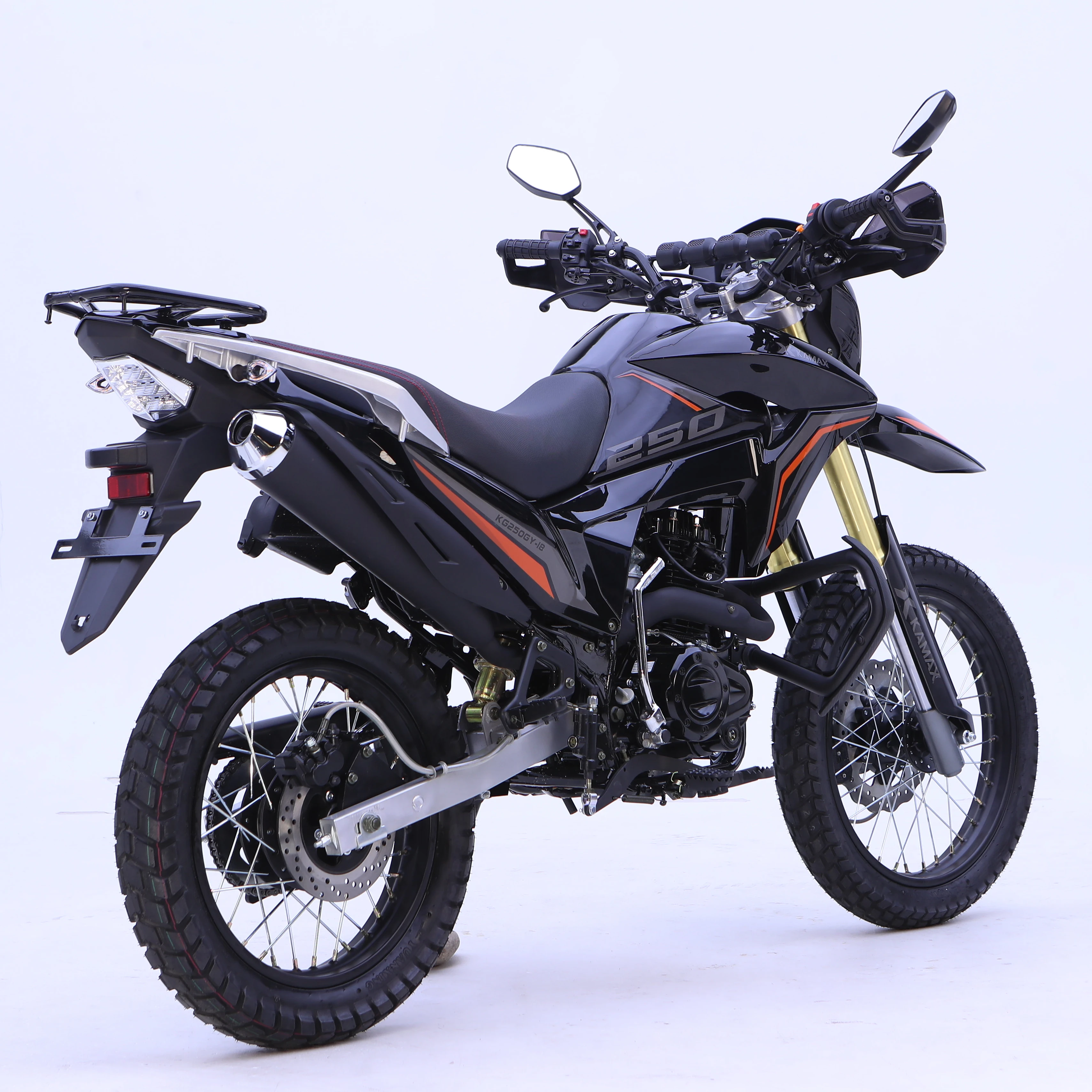 wholesale price 150cc motorcycle KAMAX dirt bike china motorcycle LED light petrol motorcycle