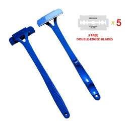 Бритва для тела с длинной ручкой, инструмент для удаления волос, складной нож для бритья