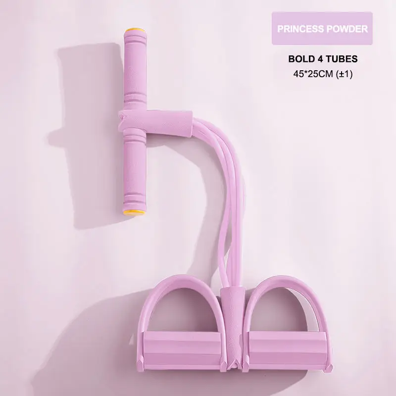 Wholesale Hot Selling Spring Fitness Equipment High Quality Body Building 4 Tubes Foot Pedal