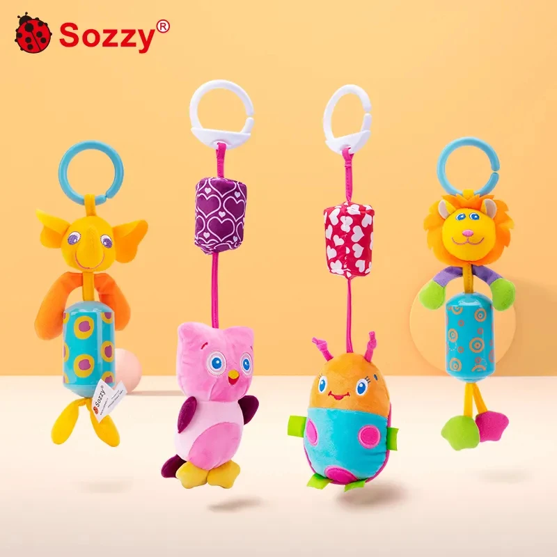 Детская мягкая игрушка-прорезыватель для зубов