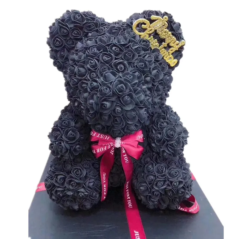 Cheap Price Hot Selling Teddy Bear Made Out Of Roses