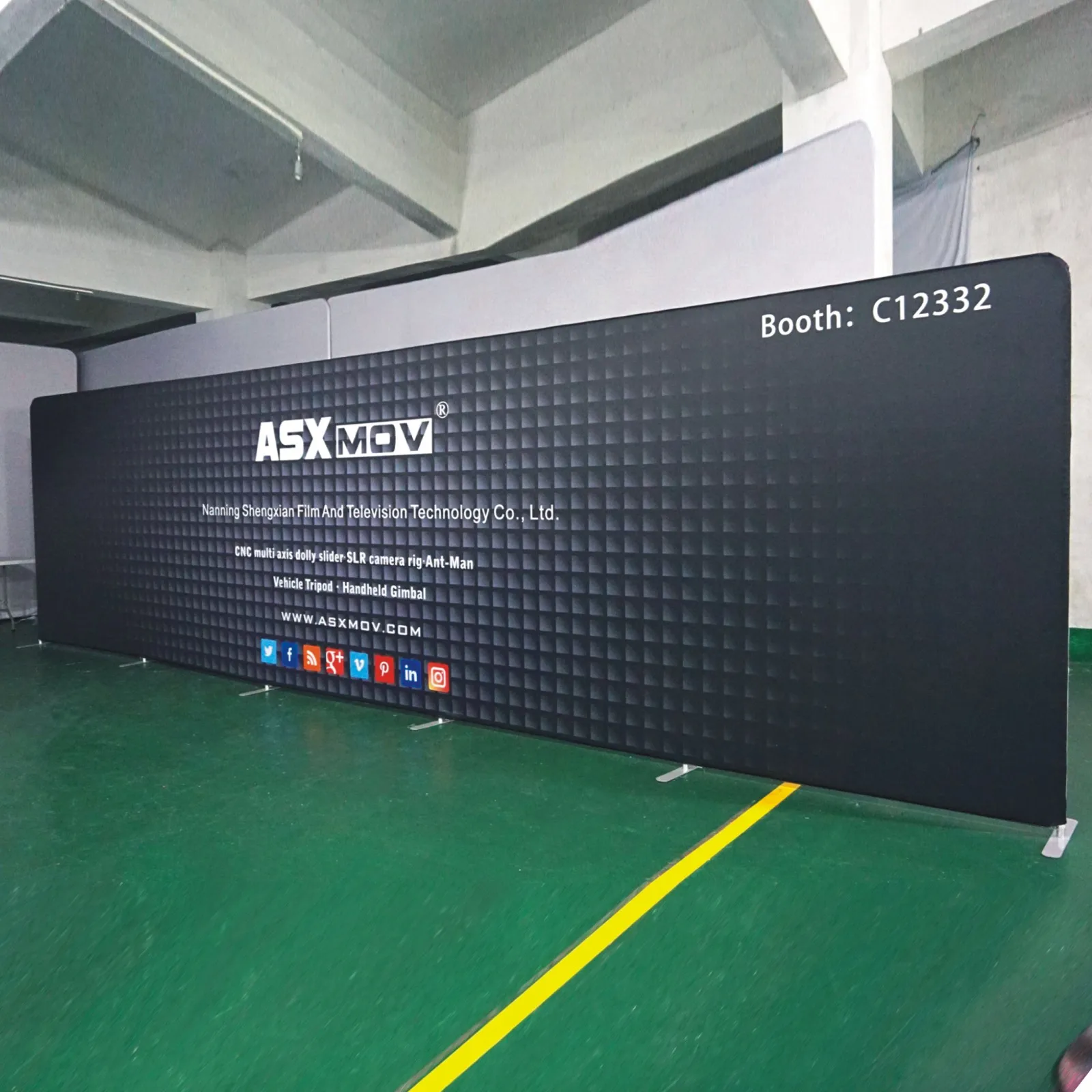 China Top Good Quality Backdrop Stand Frame Aluminum Backdrop Display Stand