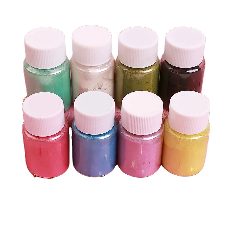 OEM ODM Pearlescent Color Mica Powder for Paint, Dye, Nail Polish, Makeup, Epoxy Resin, Candle Making, Bath Bombs, Soap