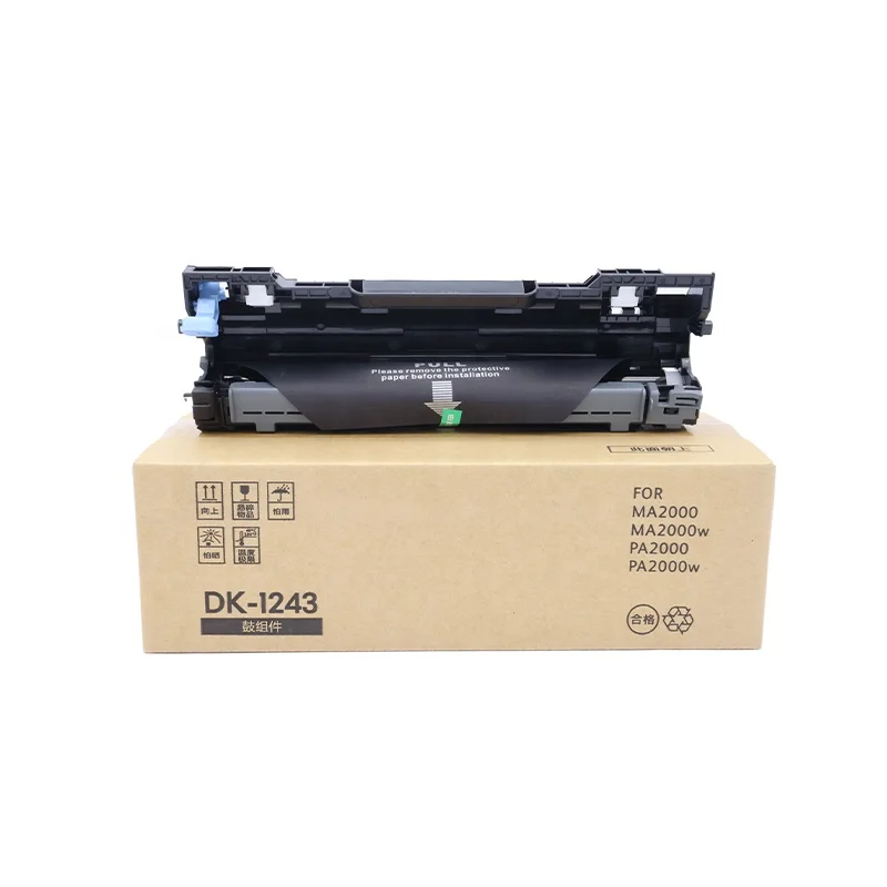 Офисные расходные материалы совместимые для Kyocera DK1243 барабанный блок MA2000 MA2000W PA2000 PA2000W запчасти копировальной