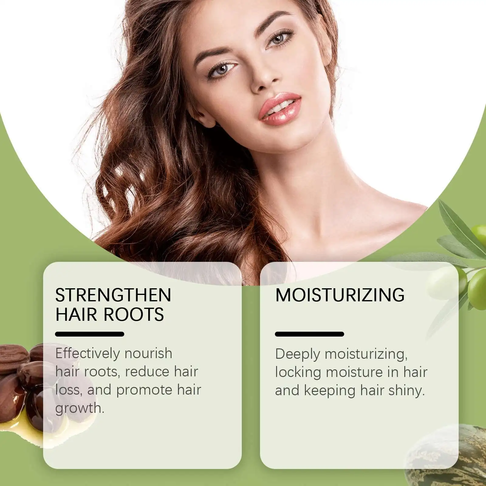 Hoegoa Wholesale Private Label Jojoba Oil Conditioning Oil Deep Moisturizing Shining Hair Treatment Hair Regrowth Serum Oil