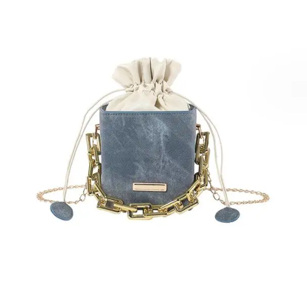 2024 factory wholesale mini handbags woman leather bag crossbody, new fashion metal chain lady handbag brand bags fast shipping