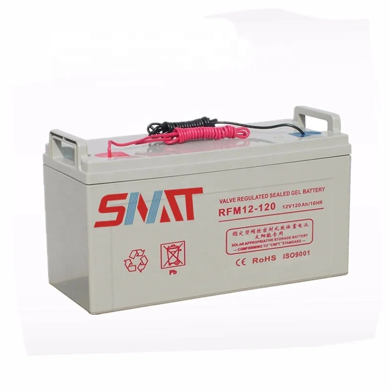 
100AH 12V Maintenance-free deep cycle battery active polymer gel battery for solar energy systems 