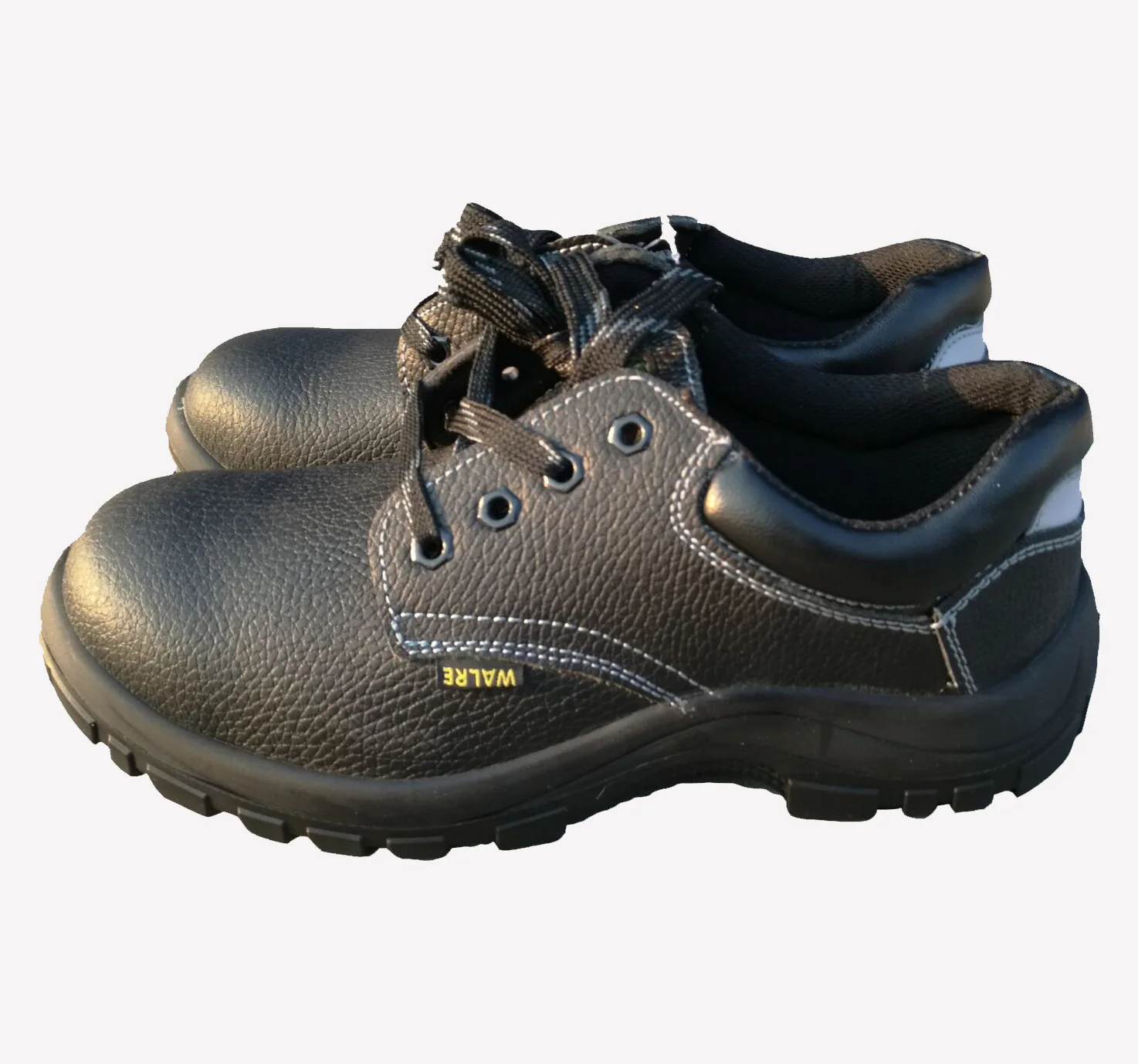 
Labor Insurance Leather Rubber Anti-Smashing Anti-Piercing Non-Slip Work Industrial Safety Shoes 