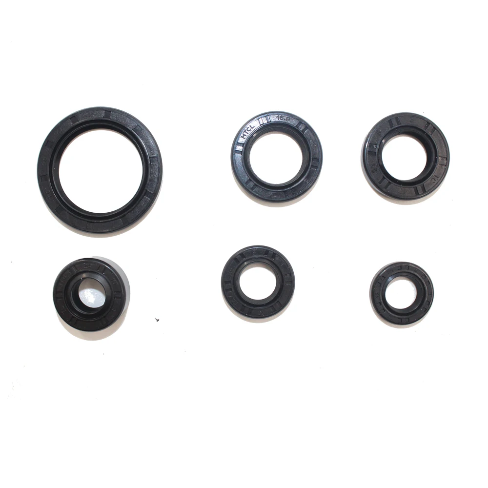Motorcycle Engine NBR Rubber oil seal  Kit For Uszczelniacze do ATV 110(zestaw)