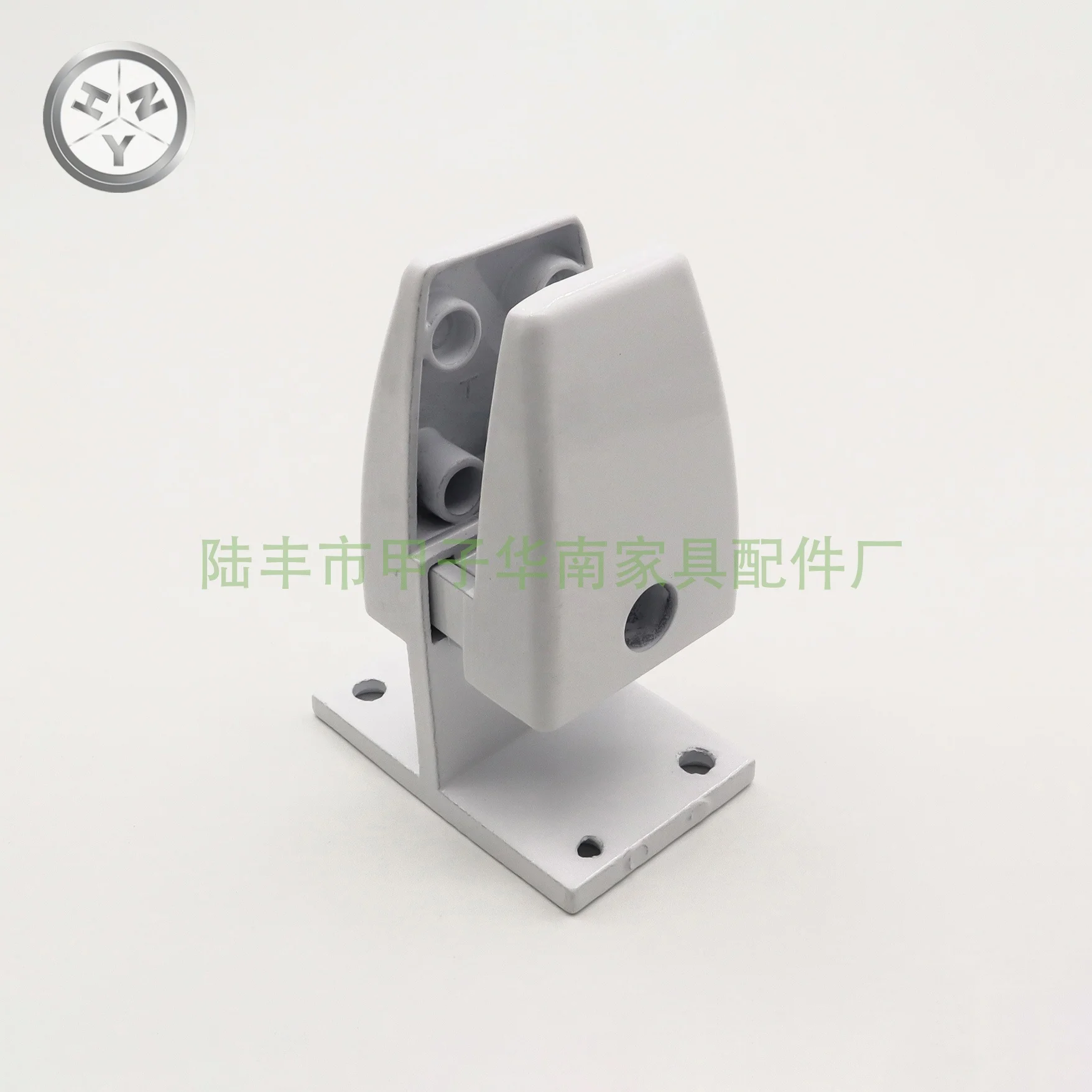 High-end zinc alloy glass clip for office desk/metal clamping holder screen clamp