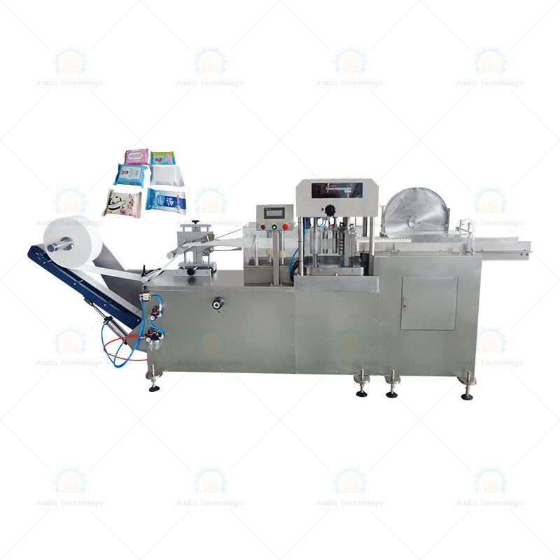 LC-FM90 Wet Wipes Production Equipment Energy Saving Wet Wipes Folding Machine