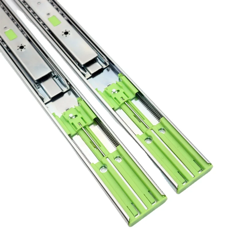 Cabinet 45mm  3 Fold  Telescopic Channel Drawer Slide Drawer runner slide