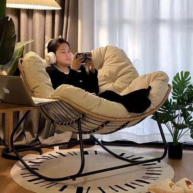 XY Best Leisure Sofa Chair Ottoman High Quality Modern Designer Indoor Rocking Furniture