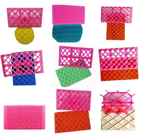 9PCS/set Fondant Cake Decorating Tools Pastry Plunger Cookies Cutter Mold Baking Biscuit Template Cookies Maker Tools