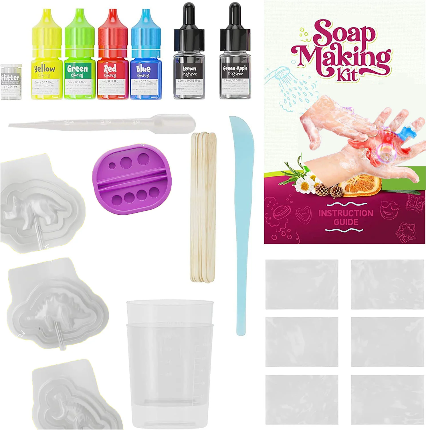 Soap Making Kit for Girls and Boys Birthday Gift Bathroom Decor