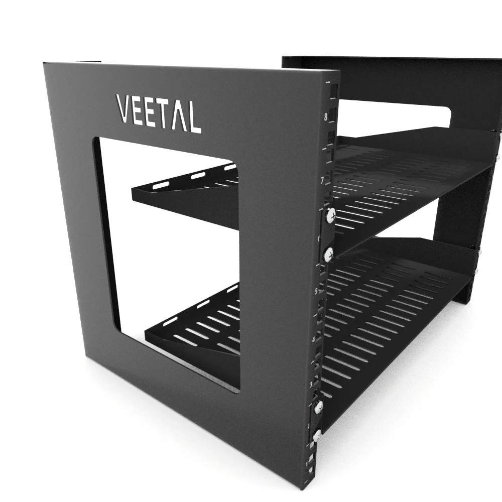 8U Network Cabinet 19inch Management Cable Manager Open Rack Server Metal  Data Center 4U 6U 12U 22U 27U 32U