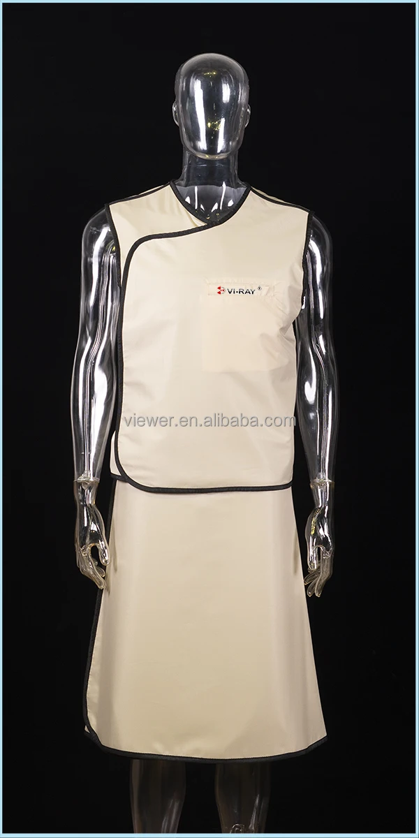 DAJI-055B Hospital Medical full body lead free x ray protection apron for x-ray  radiation room with cheap prices