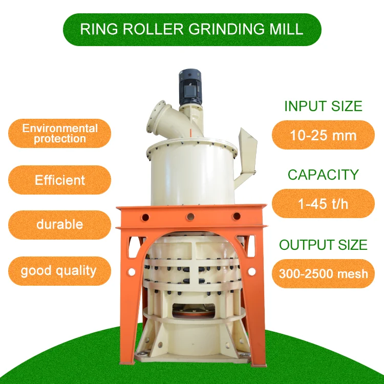 Talc Precipitated Calcium Carbonate Limestone Calcite Powder Grinding Mill Plant