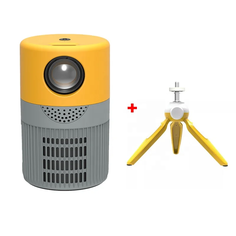 Портативный ЖК-проектор Salange, мини-проектор P400, карманный мобильный домашний Видеопроектор для детей, проектор истории