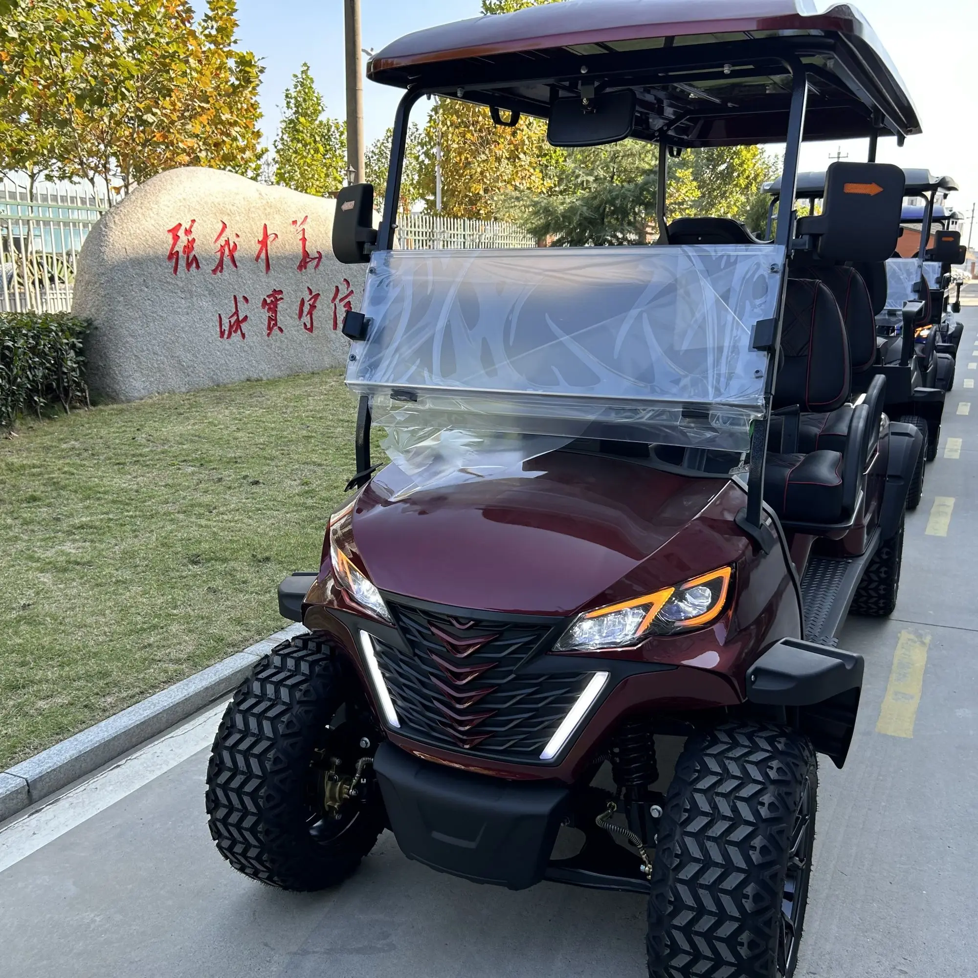 Electric Fast 4 Wheel Drive Golf Cart Newly Designed Electric Golf Cart Ec Brake Golf Carts