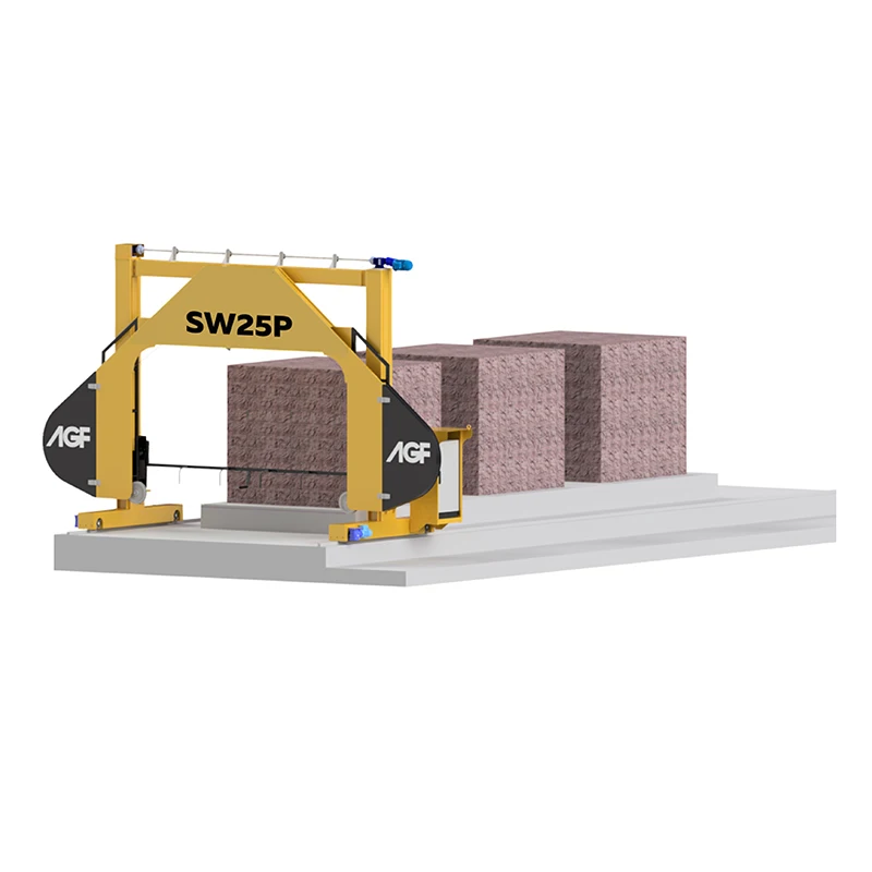 Single Wire CNC AGF Natural Stone  Quarry Stone Marble Quarry