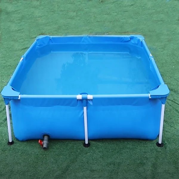 Коммерческий металлический каркас стальной бассейн Съемный большой сборный крытый бассейн для детей Распродажа
