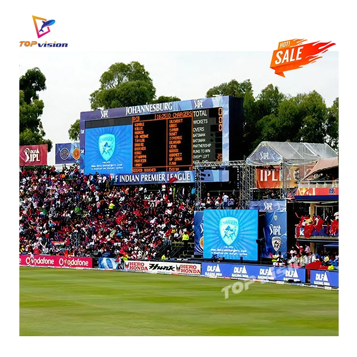 Topvision Outdoor High Definition High Resolution Waterproof Led Screen Display For Sports Events