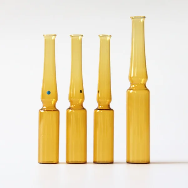 amber/ clear glass ampoule vial bottles pharmaceutical ampoule bottles