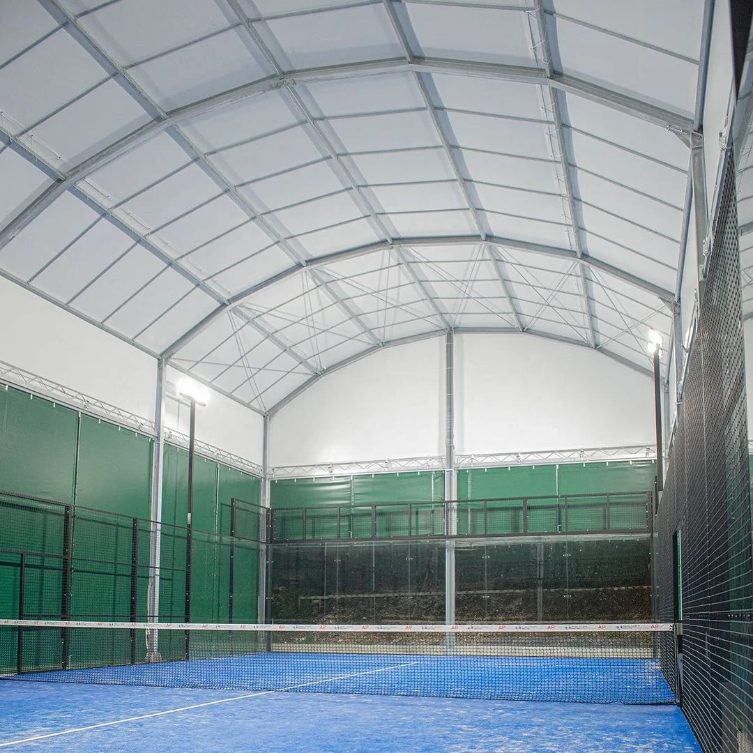 Sunpadel Reliable Manufacturer Professional New Type Outdoor Indoor Sports Padel Panoramic Court Tent Cover